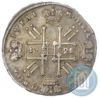 Фото 1 рубль 1728 года  "Тип 1728"