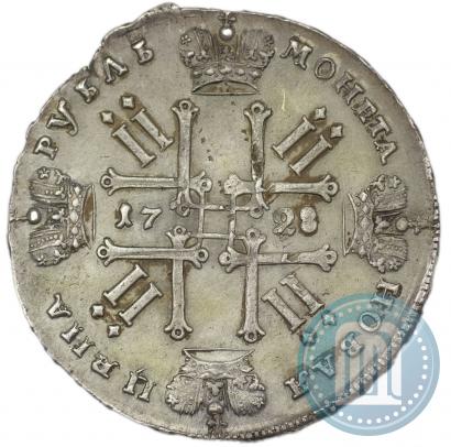 Фото 1 рубль 1728 года  "Тип 1728"