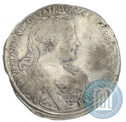 Фото Полтина 1733 года  