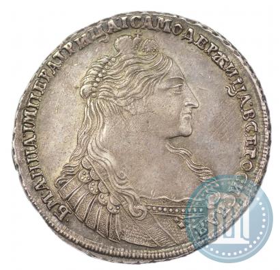 Фото 1 рубль 1737 года  "Тип 1735 года"