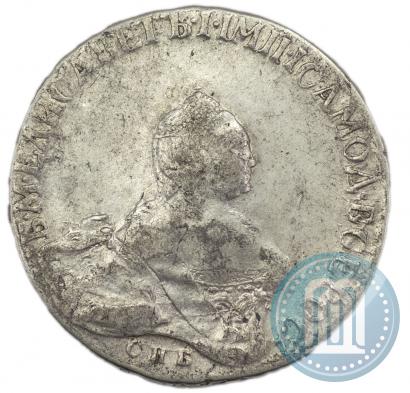 Фото Полтина 1758 года СПБ-ЯI 
