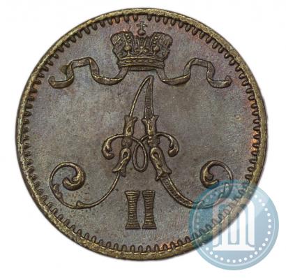Фото 1 пенни 1876 года  