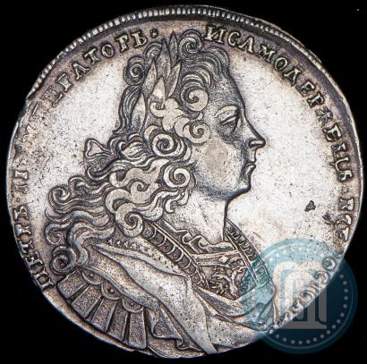 Фото 1 рубль 1728 года  "Тип 1727"