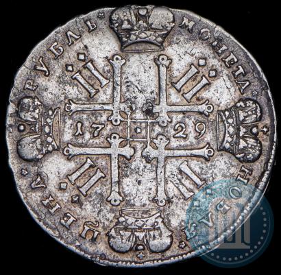 Фото 1 рубль 1729 года  "Тип 1729"