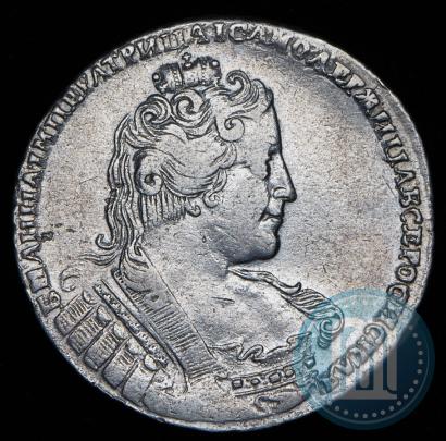 Фото 1 рубль 1733 года  
