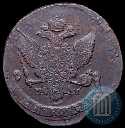 Фото 5 копеек 1788 года ММ 