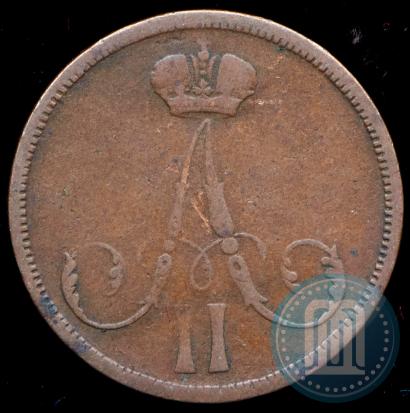 Фото 1 копейка 1864 года ВМ 