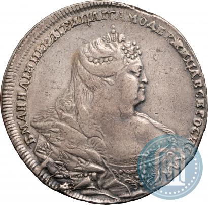 Фото 1 рубль 1738 года  "Московский тип"
