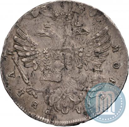 Фото 1 рубль 1740 года  "Московский тип"