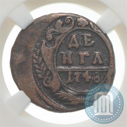 Фото Денга 1748 года  