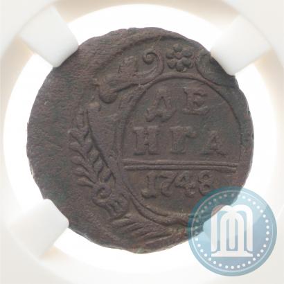 Фото Денга 1748 года  
