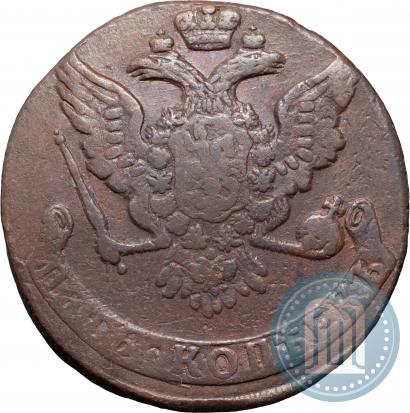 Фото 5 копеек 1762 года  