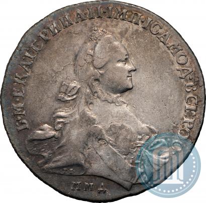 Фото 1 рубль 1764 года ММД-EI 