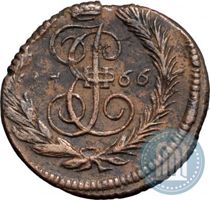 Фото Полушка 1766 года ЕМ 