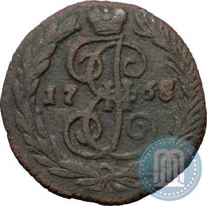 Фото Денга 1768 года ЕМ 