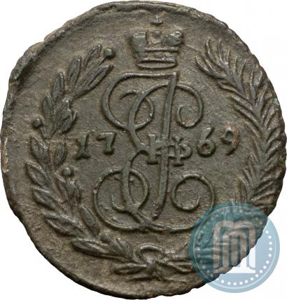 Фото Полушка 1769 года ЕМ 