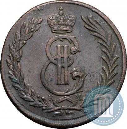 Фото 5 копеек 1774 года КМ 