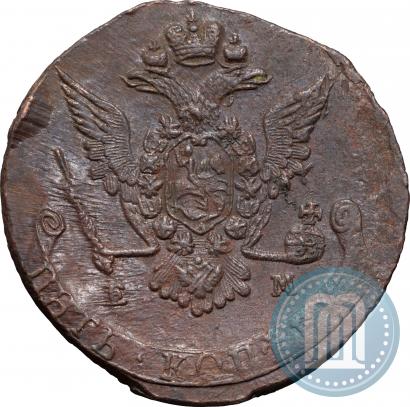Фото 5 копеек 1775 года ЕМ 