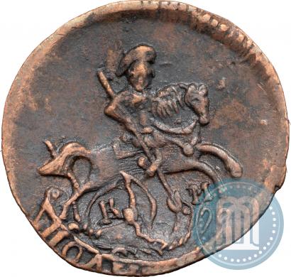 Фото Полушка 1785 года КМ 