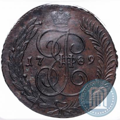 Фото 5 копеек 1789 года АМ 