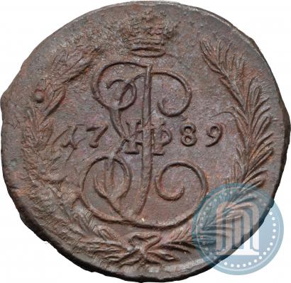 Фото 1 копейка 1789 года ЕМ 