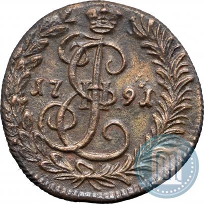 Фото Денга 1791 года КМ 