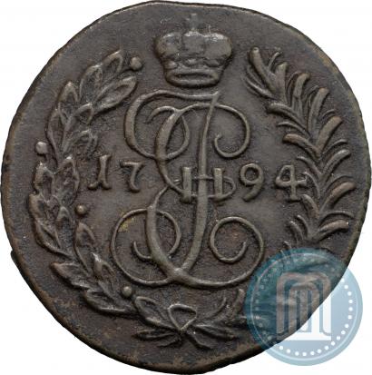 Фото Полушка 1794 года КМ 