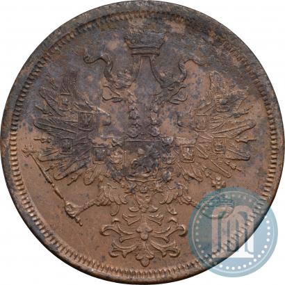 Фото 5 копеек 1866 года ЕМ 