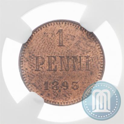 Фото 1 пенни 1893 года  