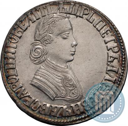 Фото Полтина 1705 года  "Портрет работы Ф. Алексеева"