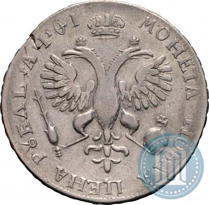 Фото 1 рубль 1719 года OK-L "Портрет в латах"