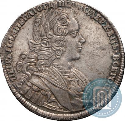 Фото Полтина 1727 года СПБ "Петербургский тип"
