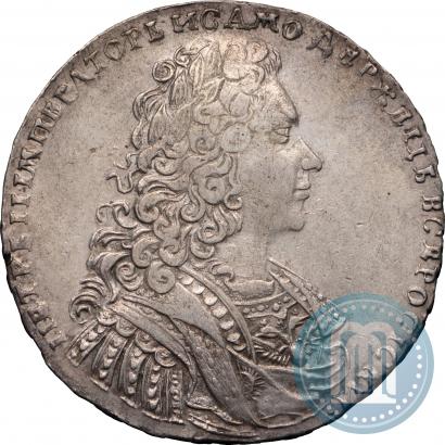 Фото 1 рубль 1729 года  "Тип 1728"