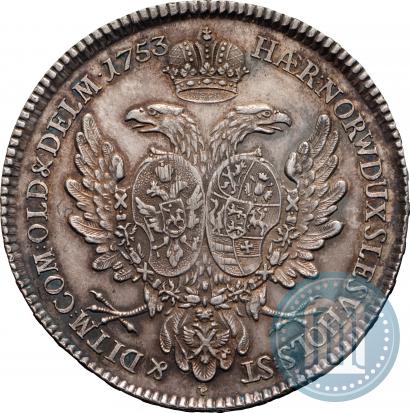 Фото Талер 1753 года P "Альбертусталер"