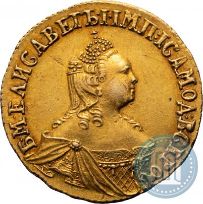 Фото 2 рубля 1756 года  