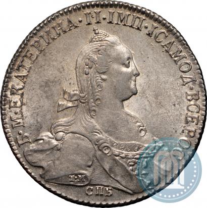 Фото 1 рубль 1774 года СПБ-ФЛ 