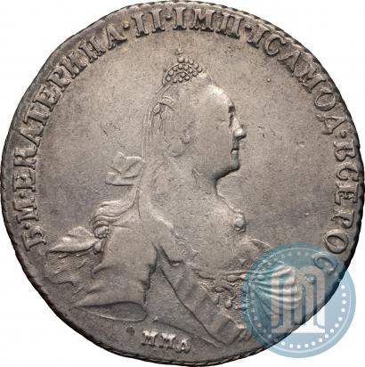 Фото 1 рубль 1775 года ММД-СА 