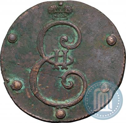 Фото 5 копеек 1796 года  "Вензельные"