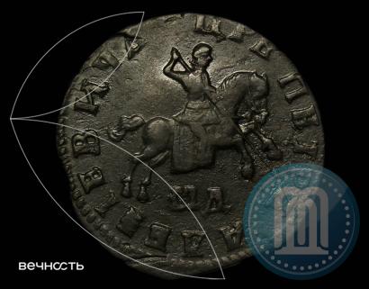 Picture 1 kopeck 1708 year МД 