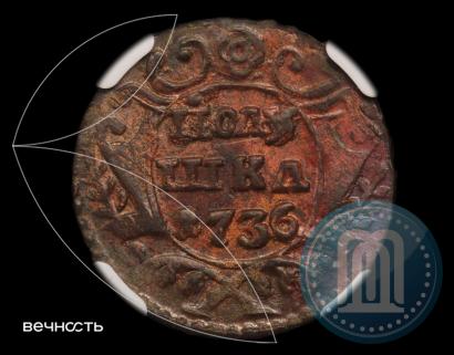 Picture Polushka 1736 year  