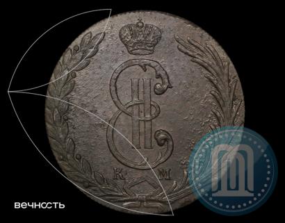 Picture 10 kopecks 1775 year КМ 