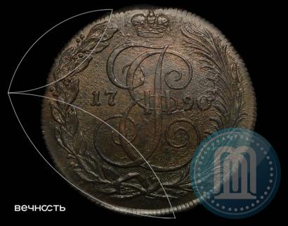 Picture 5 kopecks 1790 year КМ 