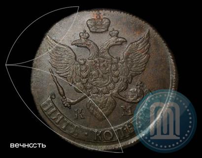 Picture 5 kopecks 1790 year КМ 