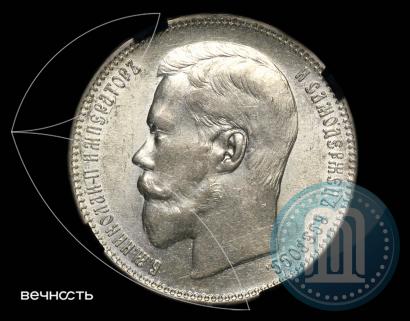 Picture 1 rouble 1896 year (АГ) 