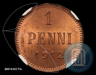 Picture 1 penni 1912 year  