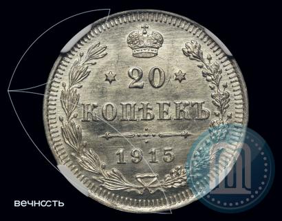 Picture 20 kopecks 1915 year ВС 