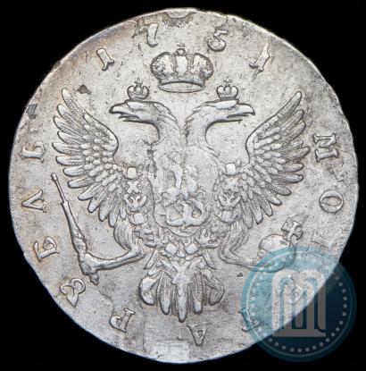 Picture 1 rouble 1751 year ММД 