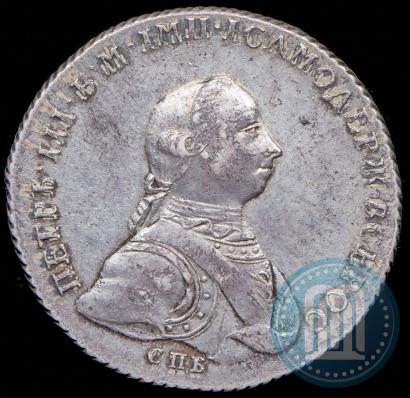 Picture 1 rouble 1762 year СПБ-НК 