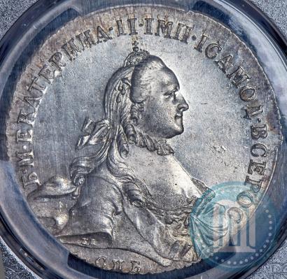 Picture 1 rouble 1763 year СПБ-ЯI 