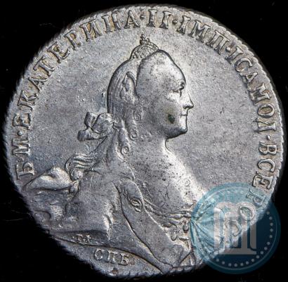 Picture 1 rouble 1772 year СПБ-ЯЧ-Т.I. 